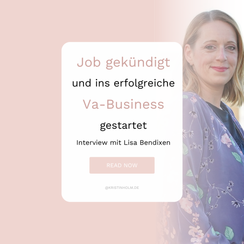 Job gekündigt und als Virtuelle Assistenz selbstständig gemacht